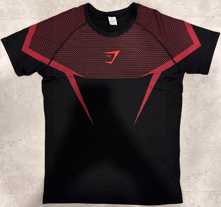 Gymshark Onyx V5 Фитнес футболка мужская