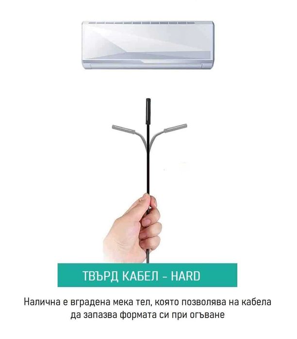 Inskam 110A – WIFI HD Ендоскоп камера 8mm | HARD | 1200P | IP68 | 5м