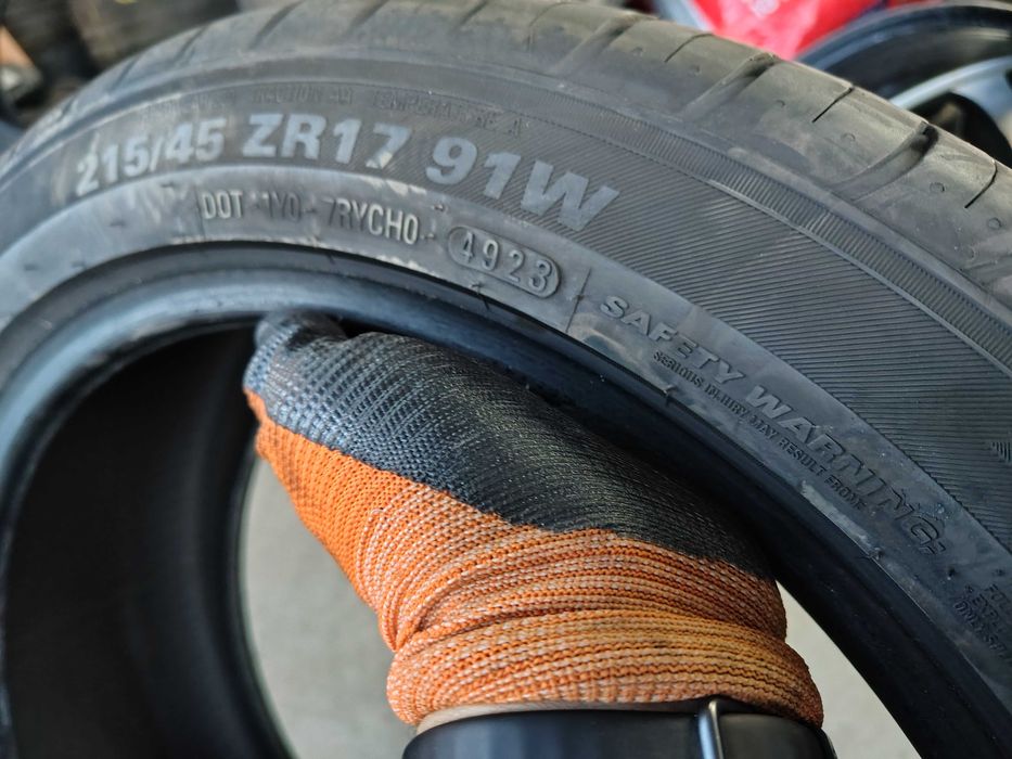 4бр.летни гуми KUMHO 215 45 17 DOT23 цена за брой