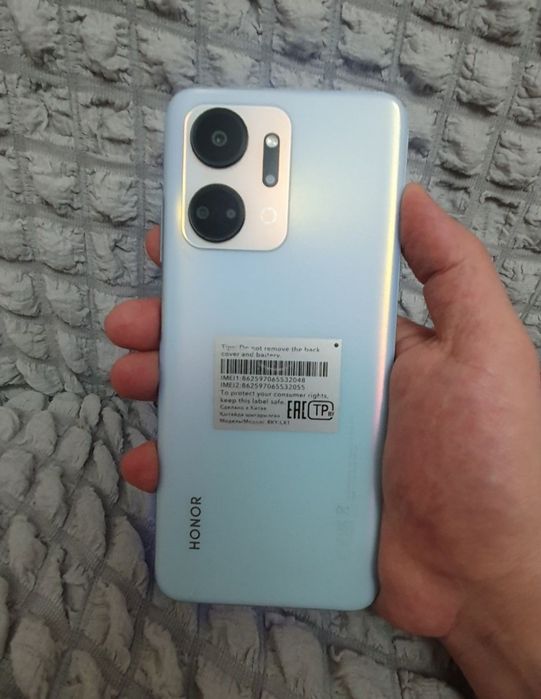 Huawei Honor X7A 4+4/128GB Blue Igravoy Holati Ideal 4G Otlichni Zor