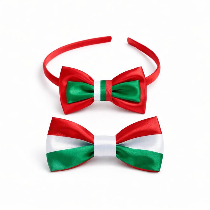 „Детски дрехи за 3 март – бяло, зелено, червено (3–6 г.)“