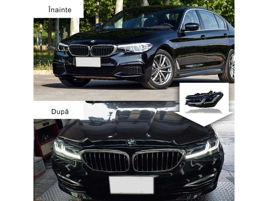 Tuning faruri LED pentru BMW 5 G30 G31 2017-2020