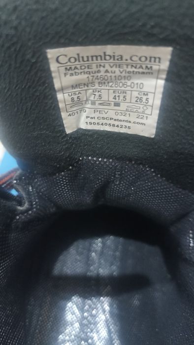 Продам ботинки Columbia