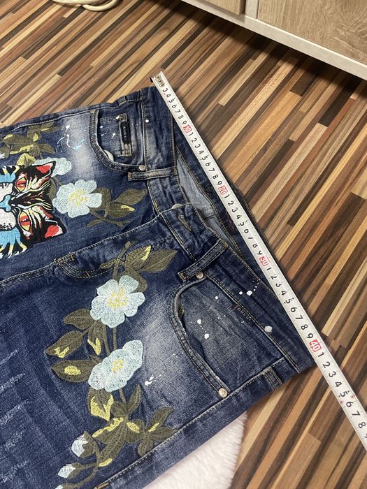 Blugi Jeans Denim Gucci Tiger Sz.32