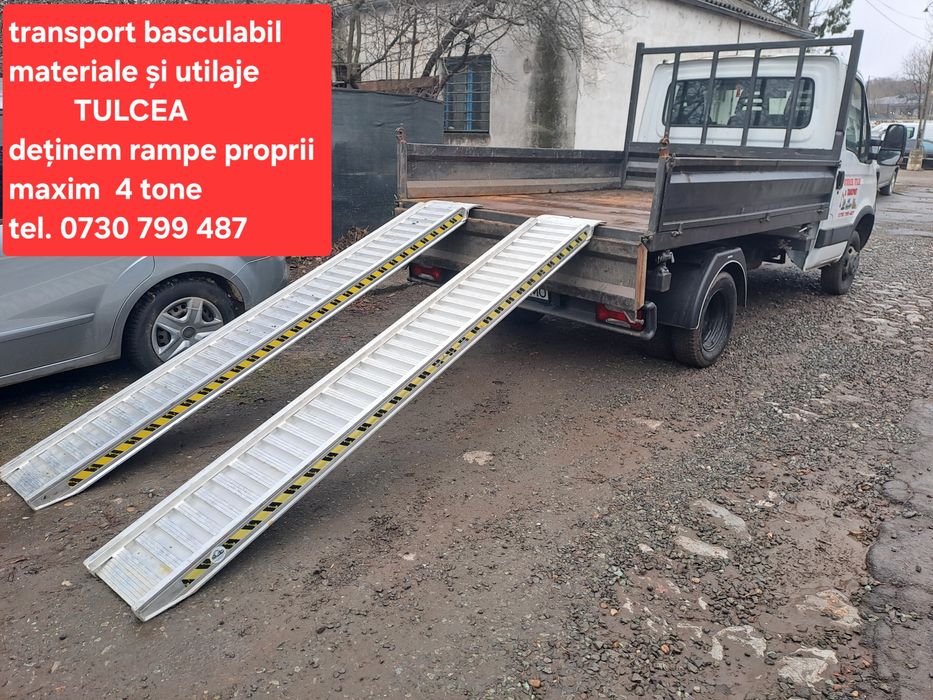 Transport Tulcea - transport basculabil 3.5 tone