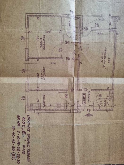 Vand Apartament 3 camere