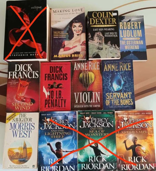 Книги на чужд език - английски, руски, немски