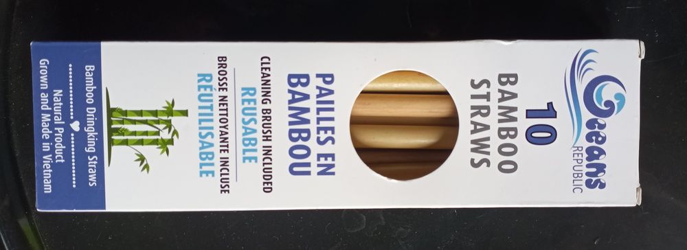 Бамбукови сламки