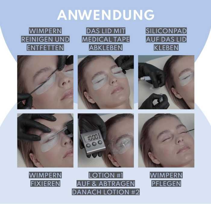 Стартов комплект за повдигане на мигли Augenmanufaktur