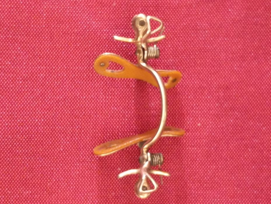 Пенсне золото без стёкол