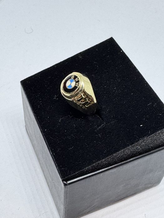 детски златен пръстен bmw 3.46гр 14к 585