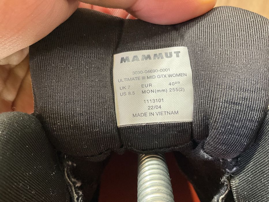 Трекинг обувки Mammut Ultimate III Mid GTX, номер 41