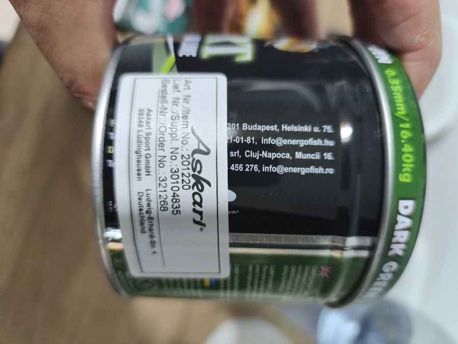 Berkeley whiplash si nanofil . Monofilamente 0.50 si 0.35.