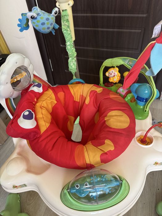 Проходилка, бънджи и играчка за кошара