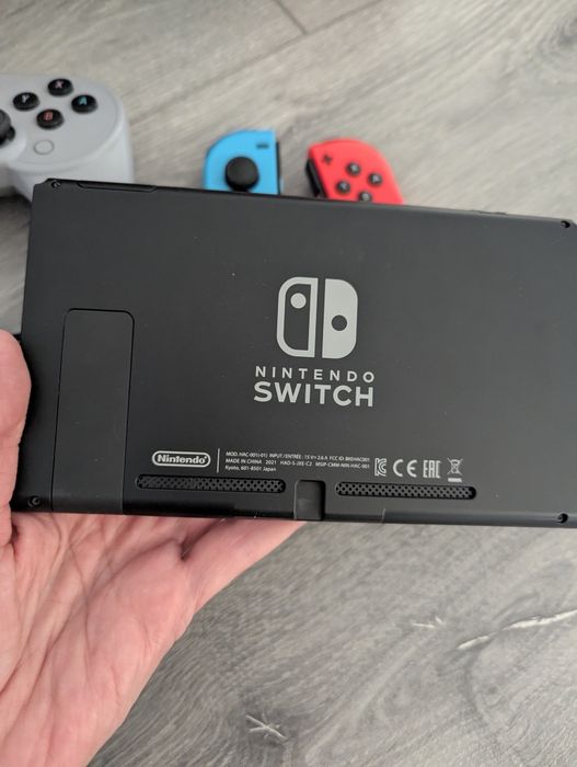 Nintendo switch Modelul V2 versiunea cu baterie îmbunătățită