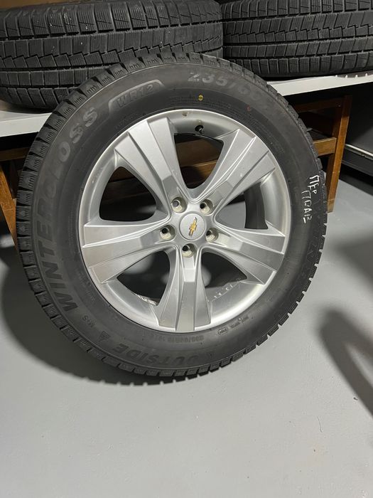 Зимняя резина с дисками на каптиву.