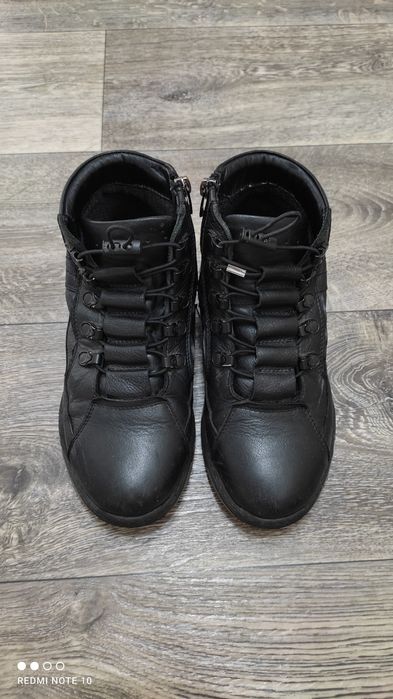 Сапожки кожаные весна осень