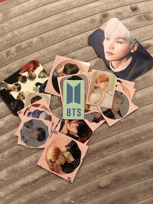 Картичка BTS, stray kids, blackpink