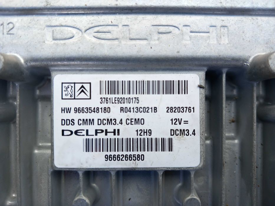 Kit pornire complet RHR Delphi Citroen C5 III 2.0 Hdi Cod : 9663548180