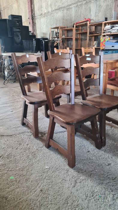 масивен стол внос от Европа