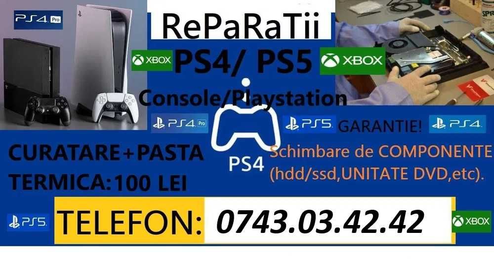 Instalare Windows 11/10 Service 24h/Reparatii Laptop/Playstation 5/Ps4