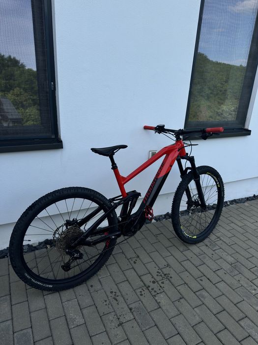 Bicicleta moustache full suspension electrica e-bike