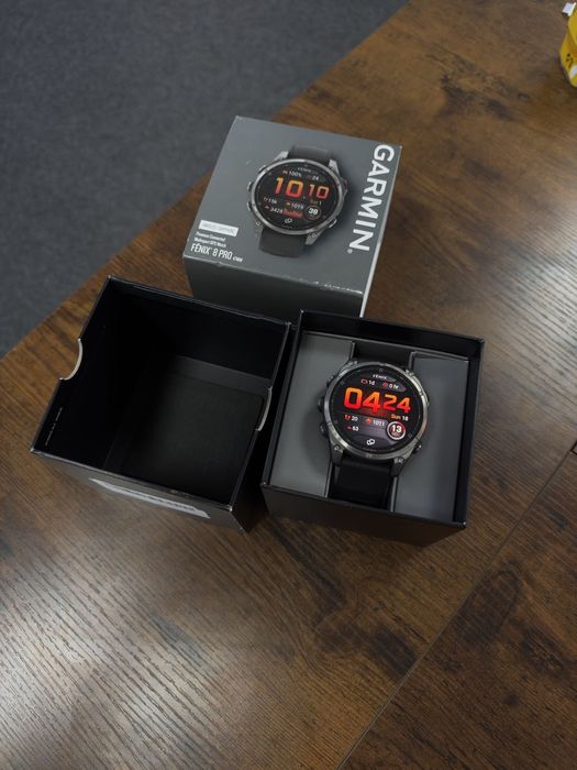 Garmin fenix 8 Pro, AMOLED, LTE, 47mm, Sapphire, Titan