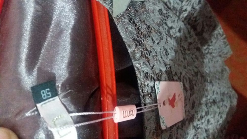 Платье с блеском