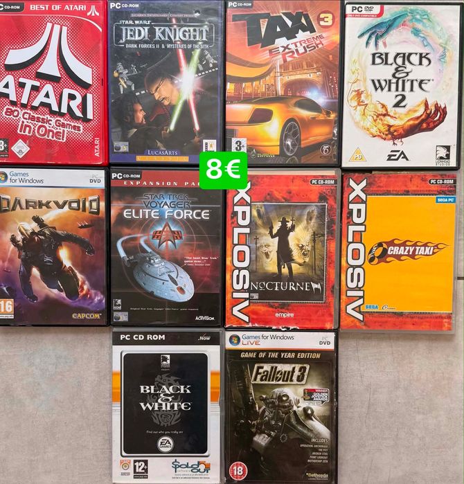 PC / Ретро Игри / Tomb Raider / Warcraft / и още