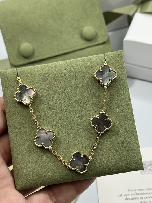 Brățară Van Cleef & Arpels 5 motifs Gold 750 Mother of Pearl