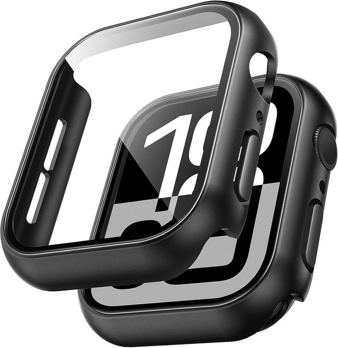 Кейс + Стъклен протектор за Apple Watch series 10 - 42mm и 46mm
