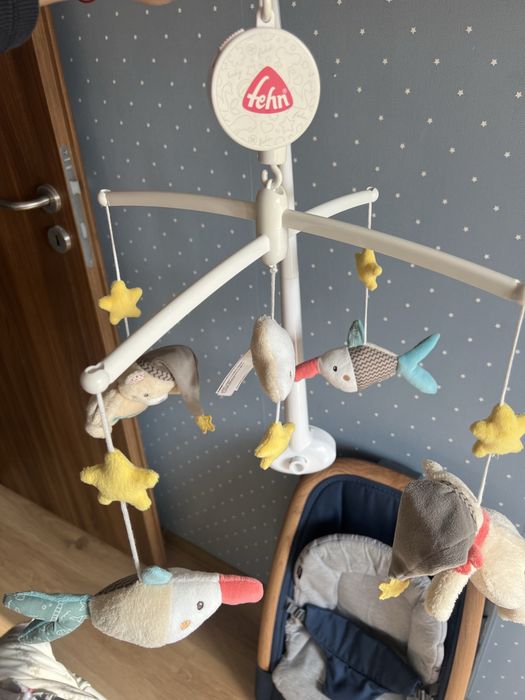 Музикална въртележка за легло/кошара Fehn Bruno