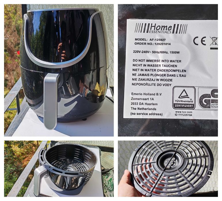 AirFryer XL 5 литра с тъч, 1500w Home Essentials AF-125927, използван