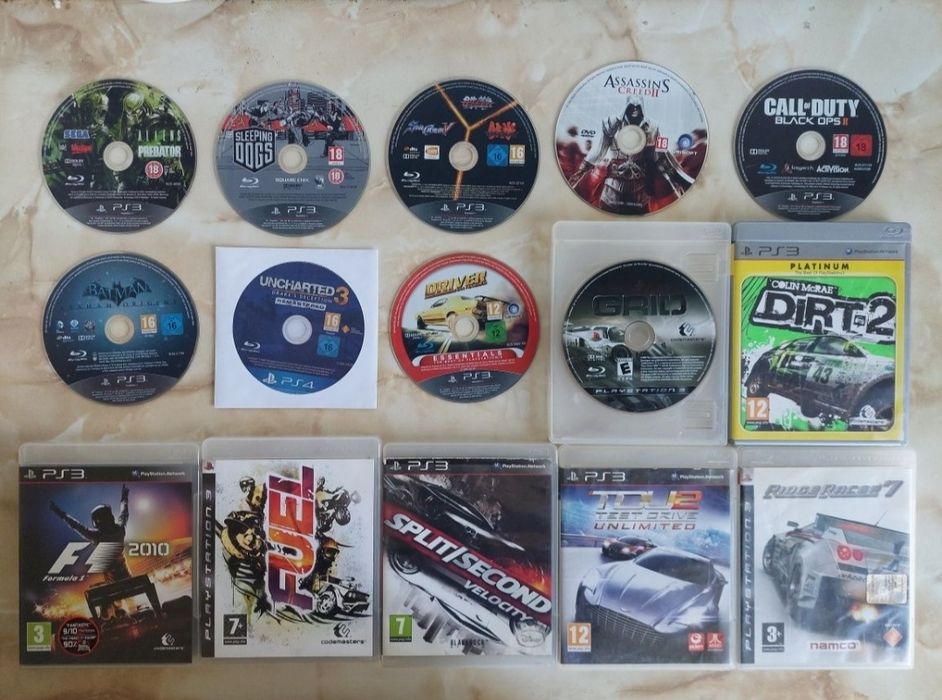 [PS3] Vând 111 jocuri originale pentru PlayStation 3 //poze reale