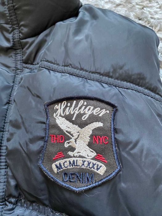 vesta din puf tommy hilfiger denim