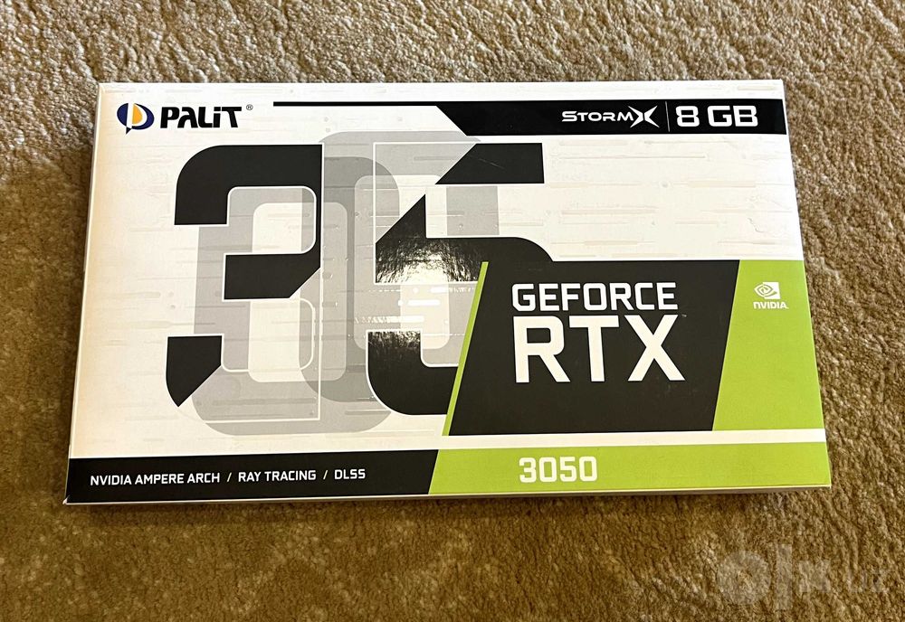 Видеокарта Palit GeForce RTX 3050 8GB
