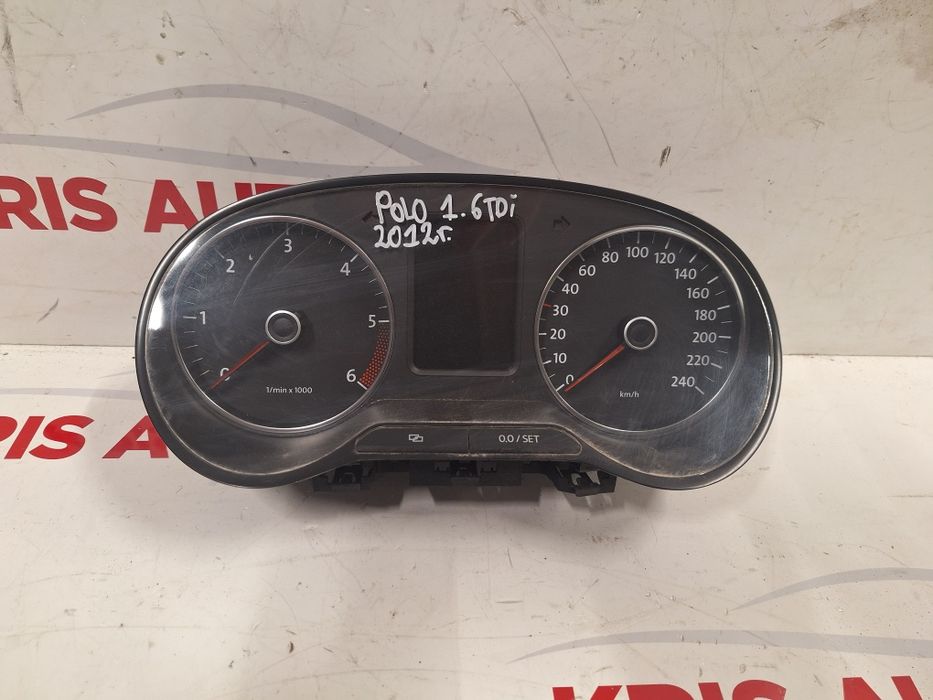 Километраж Vw Polo 1.6TDI / Фолксваген Поло 1.6ТДИ 2012г.