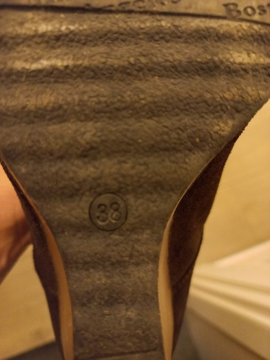 Botine dama din piele, mărimea 37