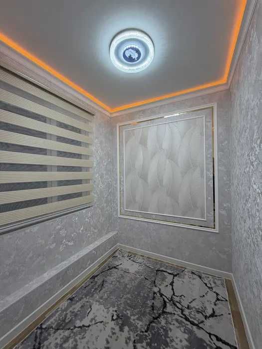 Продаётся 2/2/4 Авиасозлар-4 Евро ремонт с мебелью Балкон 1.5х3