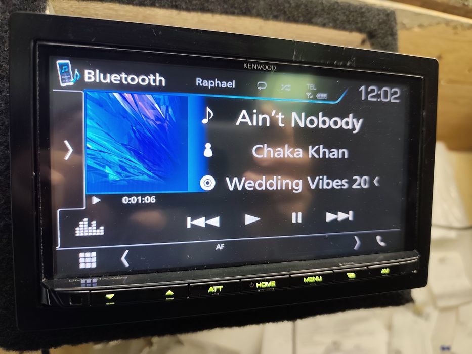 Player auto 2 din Kenwood DMX 7017DABS Bluetooth usb android Apple car