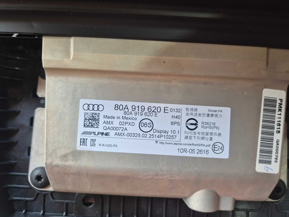 Display MMI MIB3 Audi Q5 facelift 2019-2025 10.1 inch cod 80A919620E