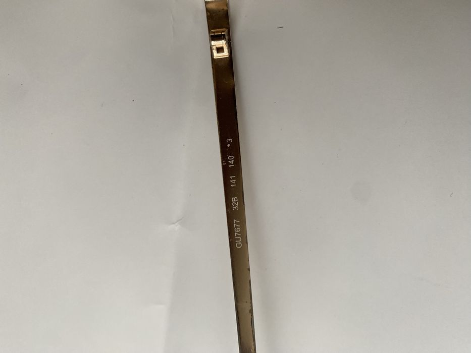 GUESS  Дамски слънчеви очила GU7677 28U, Златисти,