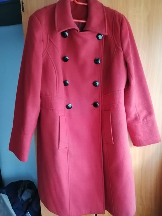Palton, pardesiu vișiniu mar44-46