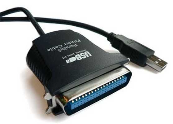Кабель для принтера USB - LPT DB25/ кабель usb удлинитель