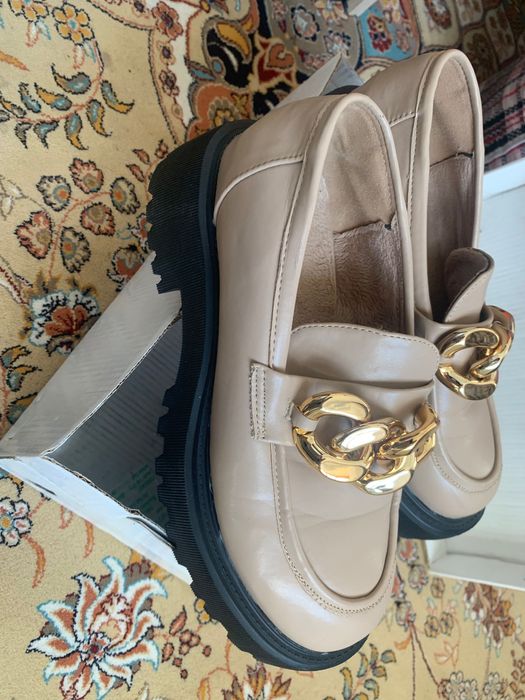 мокасины на высокой подошве