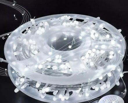 Instalatie rola 50m cu LEDuri V5 lumina puternica