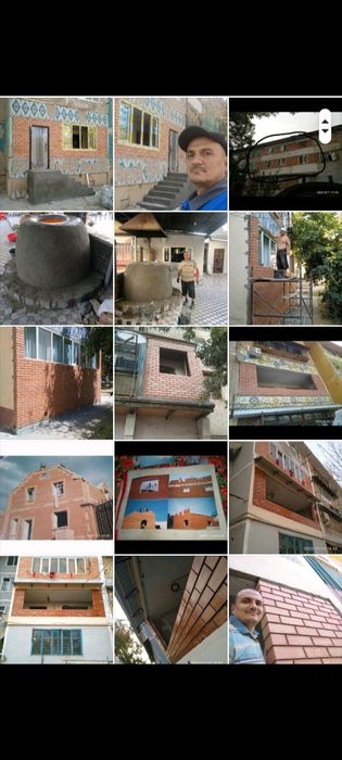 Балконга Облецовка Гишттерамиз,Ремонт Квартир,Установка Акфа Рама Казе