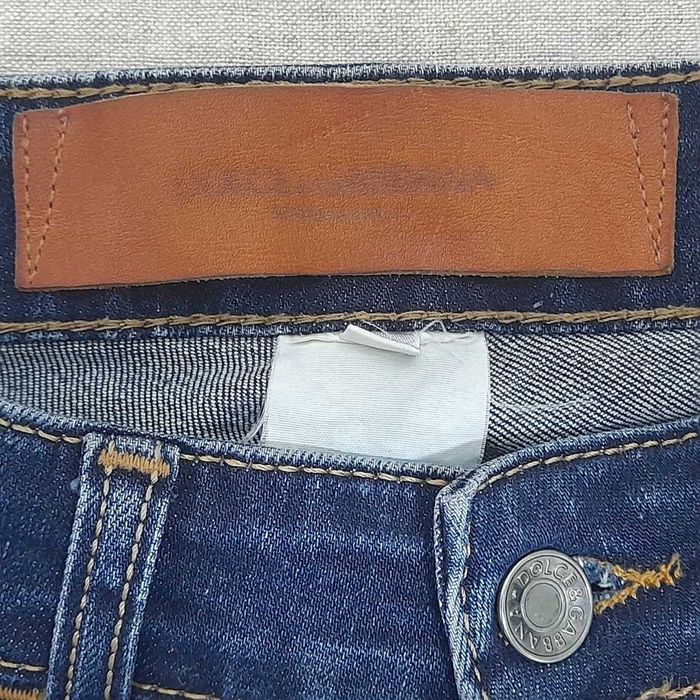 Dolce & Gabbana Birds and Flowers Jeans / W28 / Брендовые Джинсы