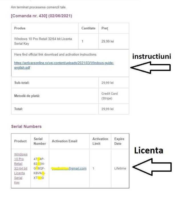 ActivareOnline.ro Office 2021 Pro plus Key Licenta 32/64Bit