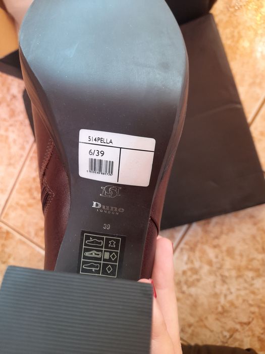 Боти Dune London естествена кожа, р-р 39